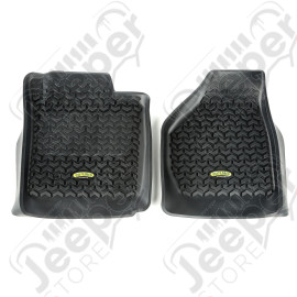 All Terrain Floor Liner, Front Pair, Black; 08-10 Ford F-250/F-350