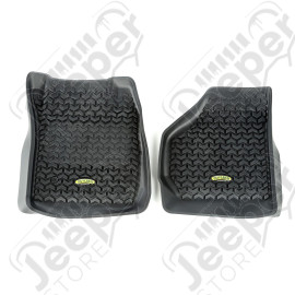 All Terrain Floor Liner, Front Pair, Black; 99-07 Ford F-250/F-350