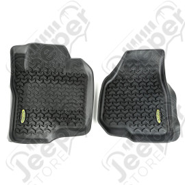 All Terrain Floor Liner, Front Pair, Black; 11-12 Ford F-250/F-350
