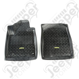 All Terrain Floor Liner, Front Pair, Black; 12-18 Sequoia/Tundra