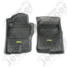 All Terrain Floor Liner, Front Pair, Black; 05-18 Pathfinder/Xterra