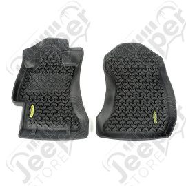 All Terrain Floor Liner, Front Pair, Black; 14-18 Subaru Forester