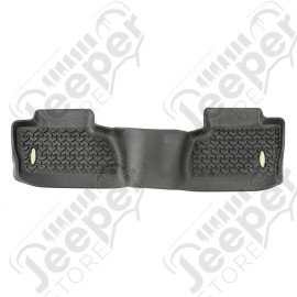 All Terrain Floor Liner, Rear, Black; 14-18 GM Truck Crew/Double