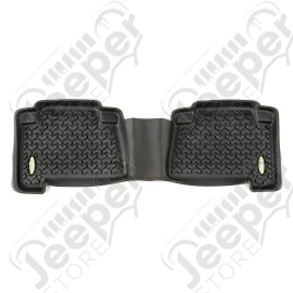 All Terrain Floor Liner, Rear, Black; 10-13 Toyota 4Runner