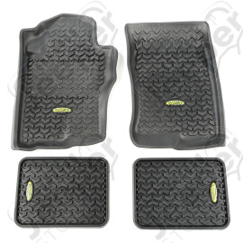 All Terrain Floor Liner Kit, Black; 05-13 Nissan Pathfinder/Xterra