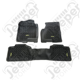All Terrain Floor Liner Kit, Black; 99-06 Chevrolet/GMC Pickup/SUV