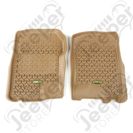 All Terrain Floor Liner, Front Pair, Tan; 97-03 Ford F150/SUV