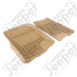 All Terrain Floor Liner, Front Pair, Tan; 97-03 Ford F150/SUV