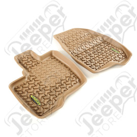 All Terrain Floor Liner, Front Pair, Tan; 11-14 Ford Explorer