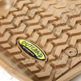 All Terrain Floor Liner, Front Pair, Tan; 11-14 Ford Explorer