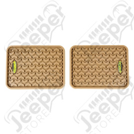 All Terrain Floor Liner, Rear Pair, Tan, Truck/SUV, Universal