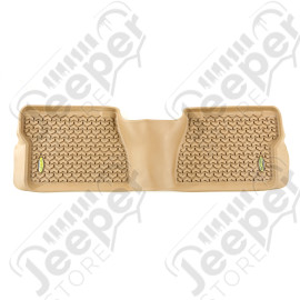 All Terrain Floor Liner, Rear, Tan; 07-18 Toyota Tundra
