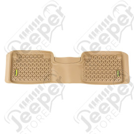 All Terrain Floor Liner, Rear, Tan; 12-18 Nissan Titan Pickup