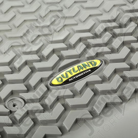 All Terrain Floor Liner, Front Pair, Gray; 08-10 Ford F-250/F-350