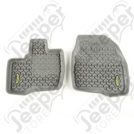All Terrain Floor Liner, Front Pair, Gray; 11-14 Ford Explorer