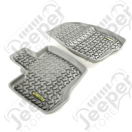 All Terrain Floor Liner, Front Pair, Gray; 11-14 Ford Explorer