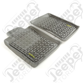 All Terrain Floor Liner, Front Pair, Gray; 10-13 Toyota 4Runner