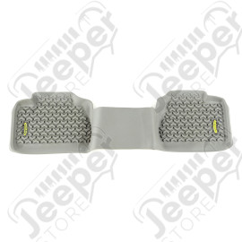 All Terrain Floor Liner, Rear, Gray; 07-13 Silverado/Sierra 1500