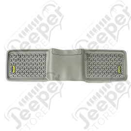 All Terrain Floor Liner, Rear, Gray; 97-08 Ford F-150