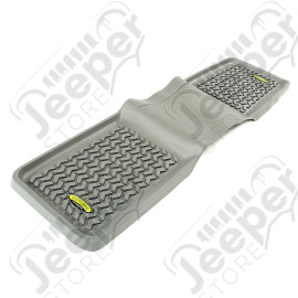 All Terrain Floor Liner, Rear, Gray; 97-08 Ford F-150