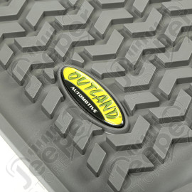 All Terrain Floor Liner, Rear, Gray; 11-14 Ford Explorer