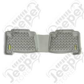 All Terrain Floor Liner, Rear, Gray; 10-13 Toyota 4Runner