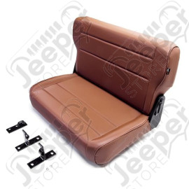 Seat, Rear, Fold/Tumble; 76-95 Jeep CJ/Wrangler YJ