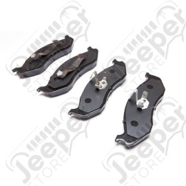 Brake Pad Kit, Front; 97-06 Jeep Wrangler TJ/Cherokee XJ