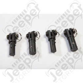 Soft Top Quick Disconnect Kit; 97-06 Jeep Wrangler TJ/LJ