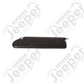 Sun Visor, Right, Black; 03-06 Jeep Wrangler TJ