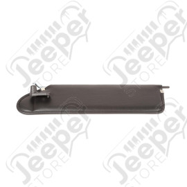 Sun Visor, Left, Black; 03-06 Jeep Wrangler TJ