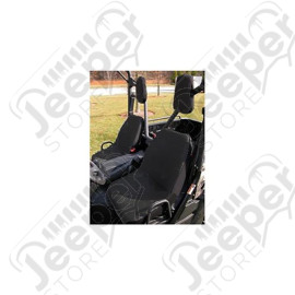 Seat Cover Kit, Fabric, Black; Yamaha UTV
