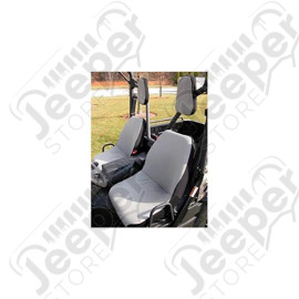 Seat Cover Kit, Fabric, Gray; Yamaha UTV