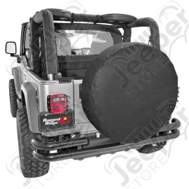 Spare Tire Cover, Black, 27-29 inch 