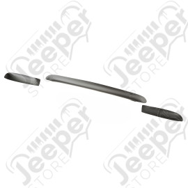 Hood Bug Deflector, Matte Black, Eyebrow; 02-05 Ram 2500/3500 Pickup