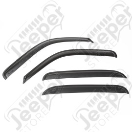 Window Visor Kit, Matte Black; 99-07 Chevrolet/GMC Pickup/SUV