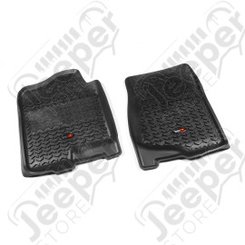 All Terrain Floor Liner, Front Pair, Black; 07-14 GM Truck/SUV