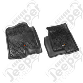 All Terrain Floor Liner, Front Pair, Black; 99-06 GM Truck/SUV