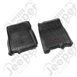 All Terrain Floor Liner, Front Pair, Black; 97-03 F-150 Ext/RegCab