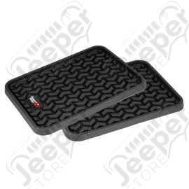 All Terrain Floor Liner, Rear Pair, Black, Universal