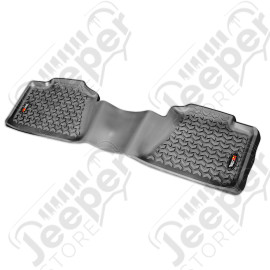 All Terrain Floor Liner, Rear, Black; 99-14 GMC Full-size Pickup/SUV