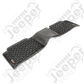 Floor Liner, Rear; Black, 2015-2020 Chevrolet / GMC Colorado / Canyon Crew Cab 