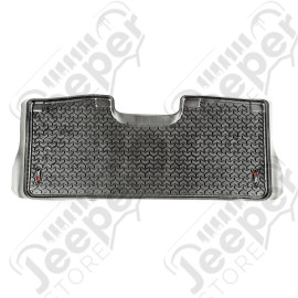 Floor Liner, Rear; Black, 2015-2020 Ford F-150 / Raptor / Super Crew 