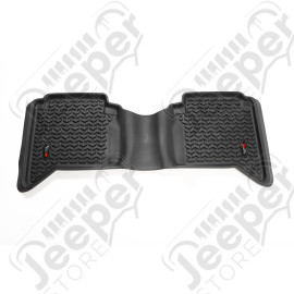 All Terrain Floor Liner, Rear, Black; 12-14 Hilux Double Cab