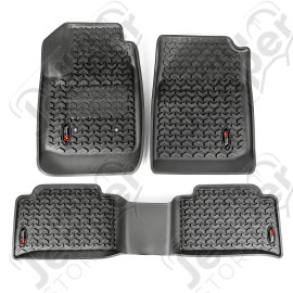 All Terrain Floor Liner Kit, Kit, Black; 15-17 Colorado/Canyon