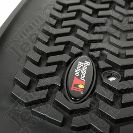 All Terrain Floor Liner Kit, Kit, Black; 15-17 Colorado/Canyon