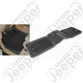 All Terrain Floor Liner Kit, Black; 04-08 Ford F-150 Reg/Ext/SuperCrew