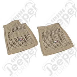 All Terrain Floor Liner, Front Pair, Tan; 08-11 Sequoia/Tundra