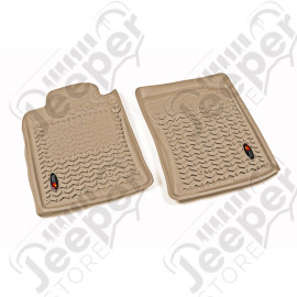 All Terrain Floor Liner, Front Pair, Tan; 10-13 Toyota 4Runner