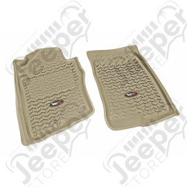 All Terrain Floor Liner, Front Pair, Tan; 05-15 Pathfinder/Xterra